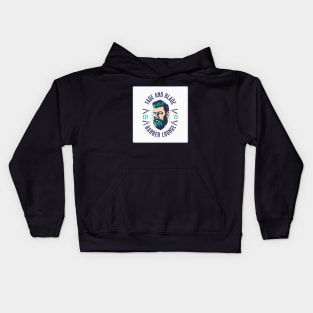 Fade and Blade barber lounge Kids Hoodie